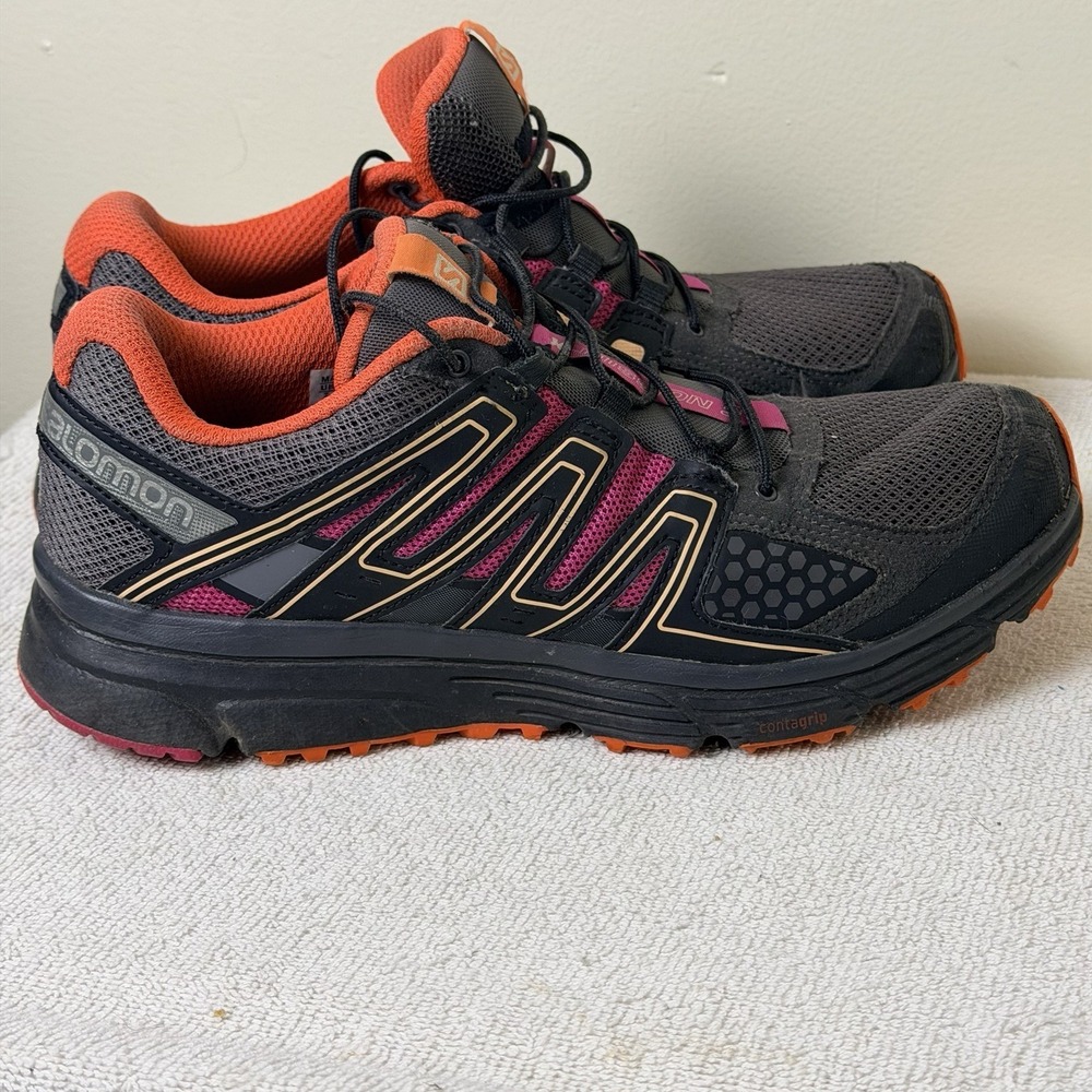Salomon X Mission 3 Shoes Women Size 8.5 Trail Running Hiking Comfort Walking